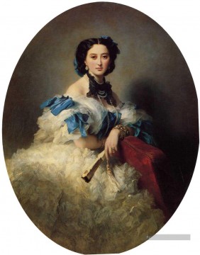 Franz Xaver Winterhalter œuvres - Comtesse Varvara Alekseyevna Musina Pushkina portrait royauté Franz Xaver Winterhalter